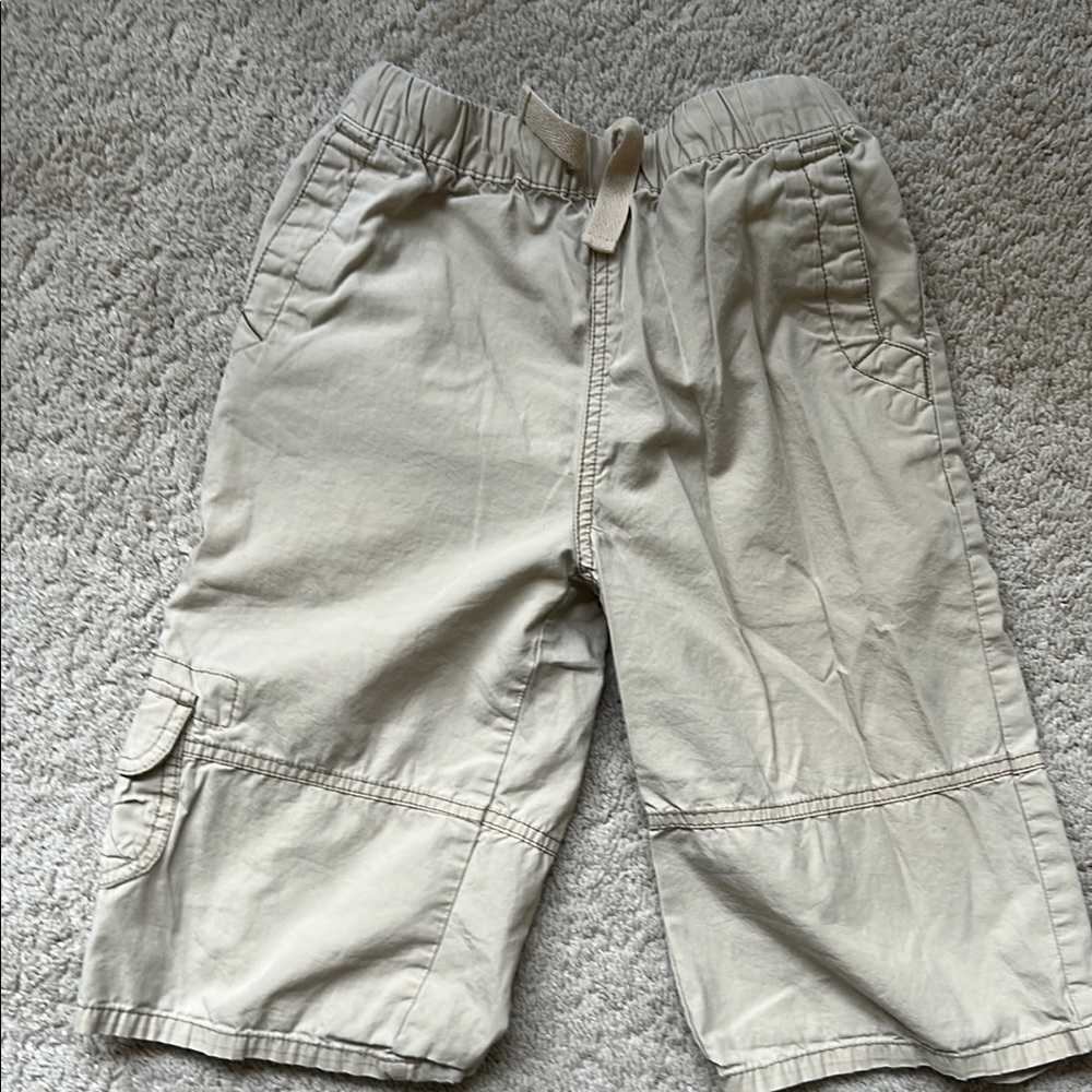 Hanna Andersson Boys 120 Light Weight Cargo Shorts